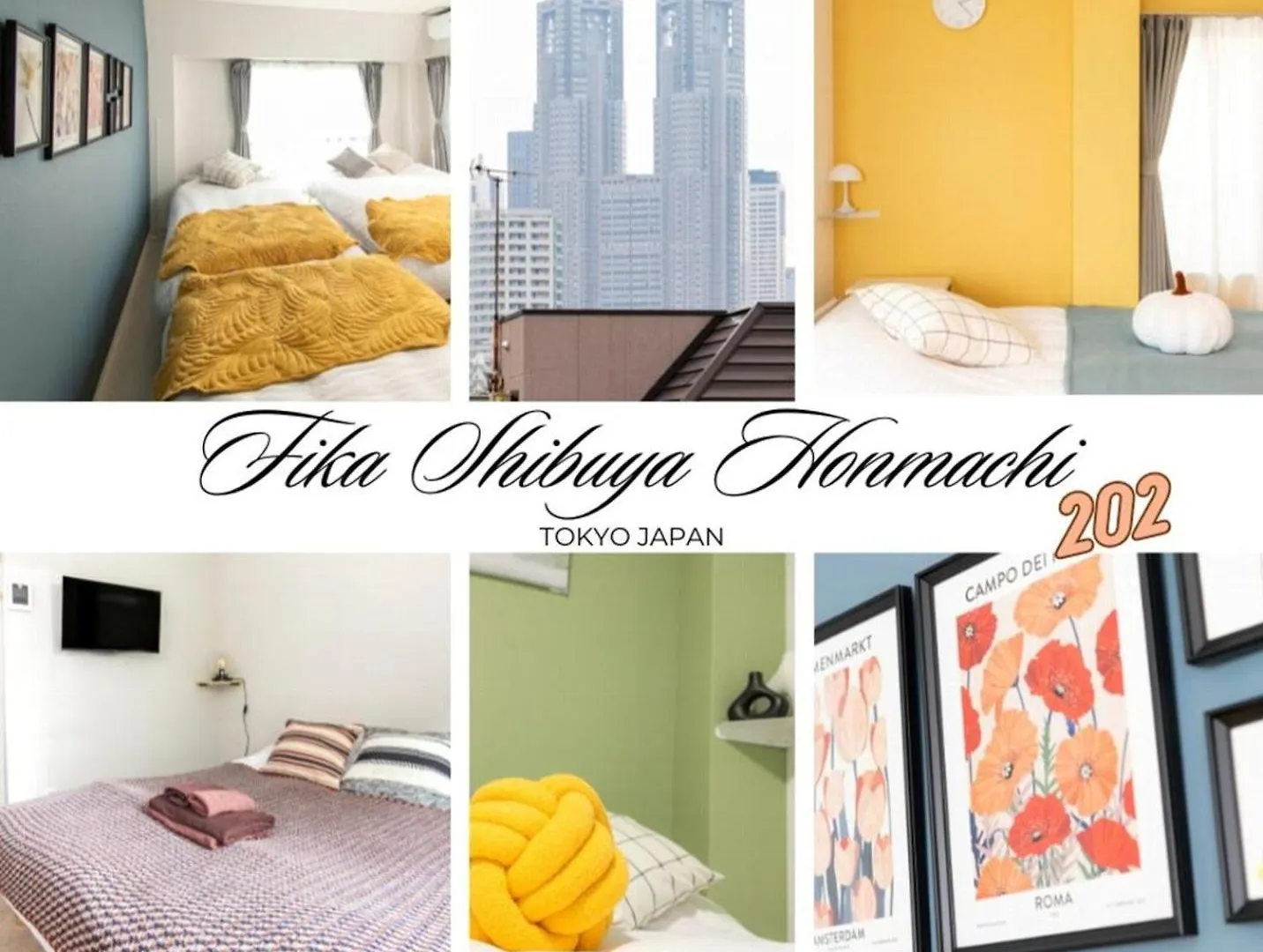 Apartament Fika Shibuya Honmachi 202 Tokio